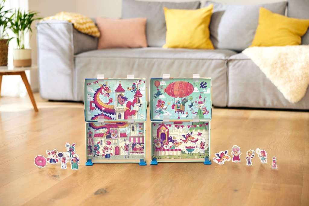 Koninkrijk van de Donuts Puzzle & Play (2 x 24)