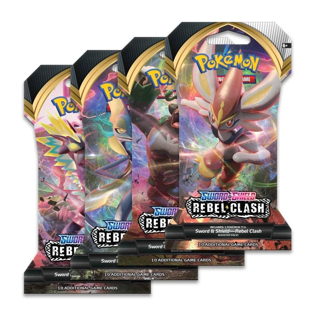 Pokémon TCG: Sword & Shield – Rebel Clash Sleeved Booster Pack