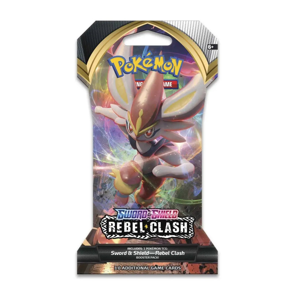 Pokémon TCG: Sword & Shield – Rebel Clash Sleeved Booster Pack
