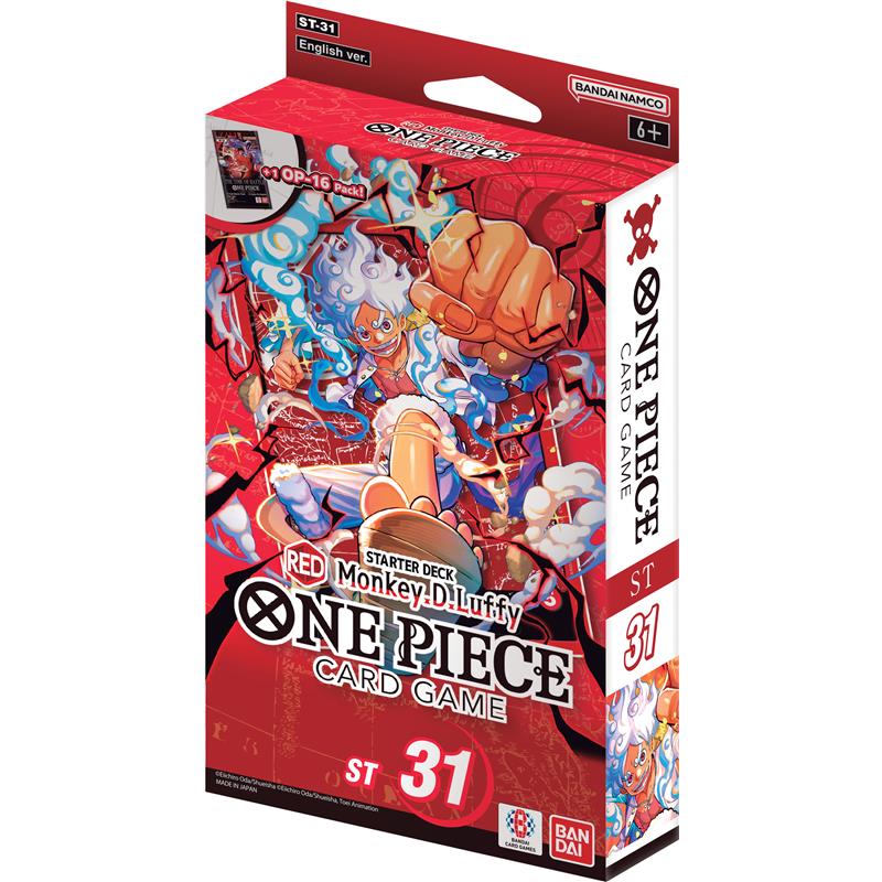 One Piece Card Game: Starter Deck - Red Monkey.D.Luffy - [ST-31]