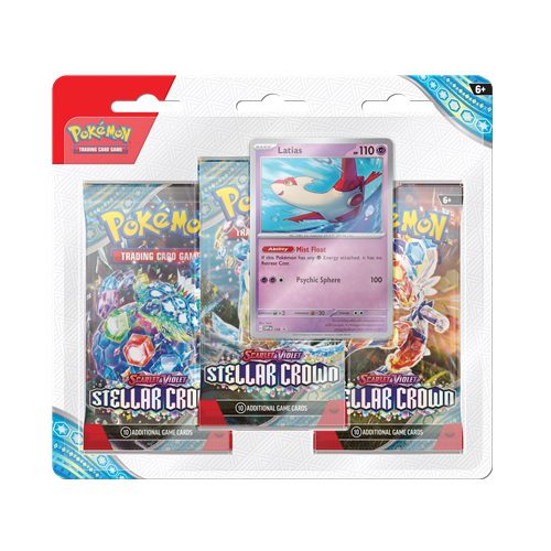 Pokemon - Scarlet &amp; Violet Temporal Forces 3 Booster Blister: Cyclizar
