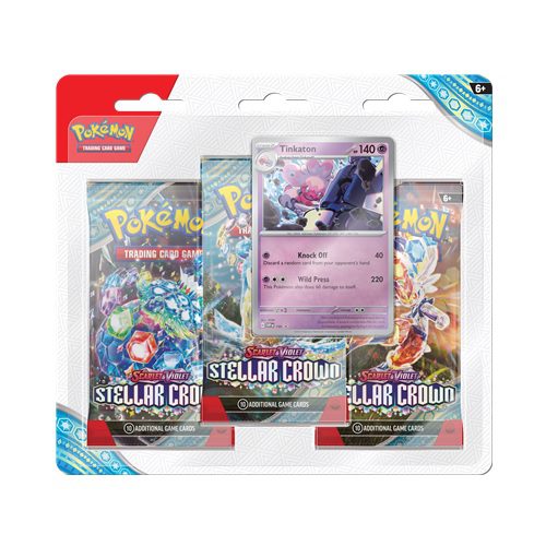 Pokemon - Scarlet &amp; Violet Temporal Forces 3 Booster Blister: Cyclizar