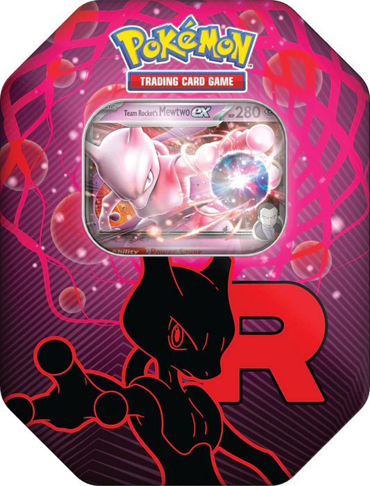 Pokémon TCG: Team Rocket EX Tin (Mewtwo / Nidoking / Persian)