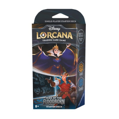 Disney Lorcana -  Rise of the Floodborn – Starter Deck – The Queen & Gaston