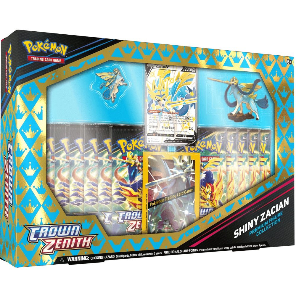 Pokémon TCG: Crown Zenith Premium Figure Collection – Shiny Zacian