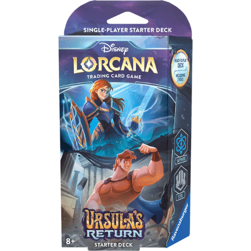 Disney Lorcana -  Ursula’s Return – Starter Deck – Anna & Hercules