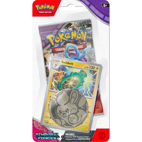Pokemon - Scarlet & Violet Temporal Forces Checklane blister Bellibolt