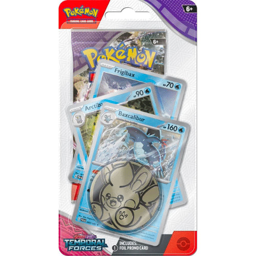 Pokemon - Scarlet & Violet Temporal Forces Checklane blister Baxcalibur