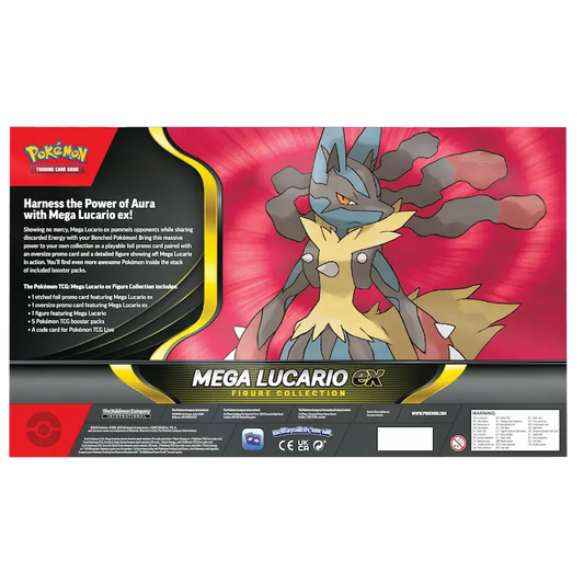 Pokémon TCG: Mega Lucario EX Figure Collection