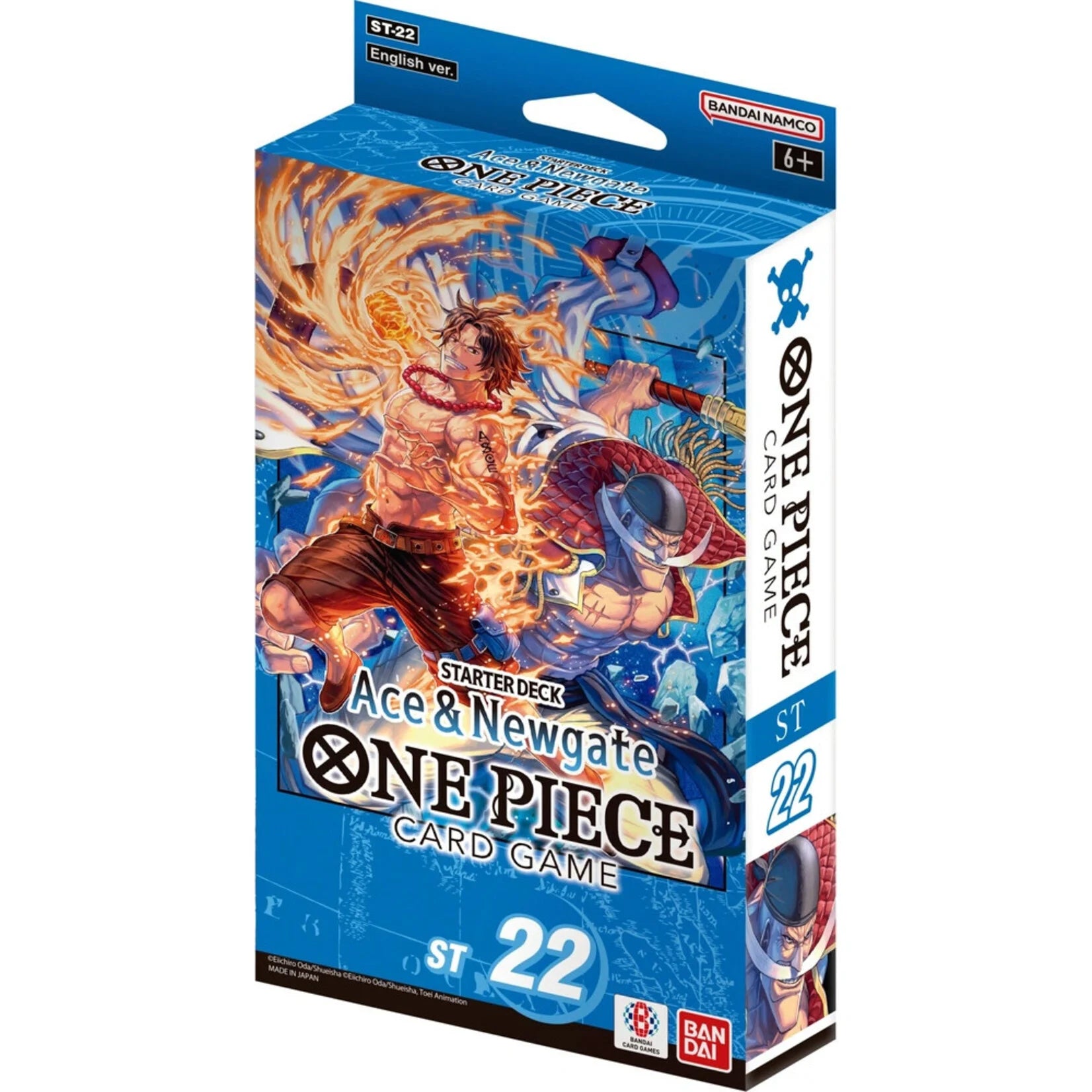 One Piece Starter Deck Blue Ace & Newgate - ST22