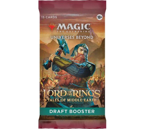 Magic the Gathering: Draft Boosterbox Lord of the Rings: Tales of Middle-earth (incl. foil box topper)