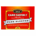 Cardboard Gold Card Saver 1 - semi rigid card holders - (200 stuks)