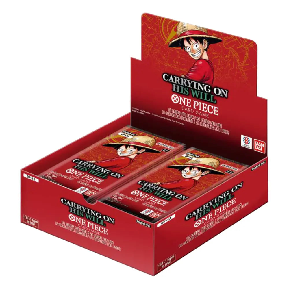 One Piece – Carrying on his will Booster Box - [OP-13]