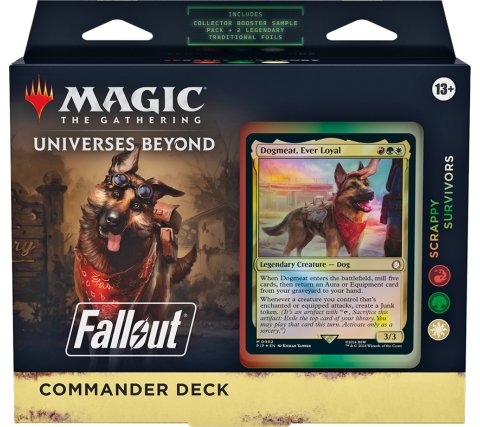 Magic the Gathering: Universes Beyond - Fallout Commander Deck (set of 4 decks)