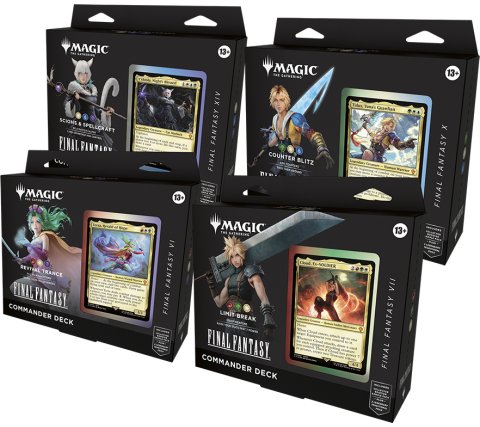 (Pre-order) Magic the Gathering: Universes Beyond - Final Fantasy Commander Deck