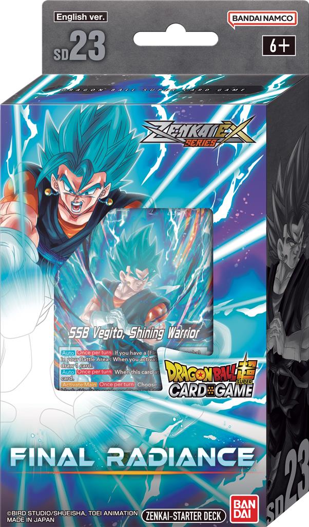 Dragon Ball Super TCG: Final Radiance / Critical Blow Starter Deck