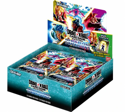 Dragon Ball SCG: Impact Beyond Dimensions B31 Booster / Booster Box (English)
