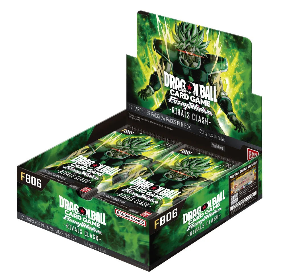 Dragon Ball Super TCG: Dragon Ball Super Card Game - Fusion World FB06 Rivals Clash - Booster Box