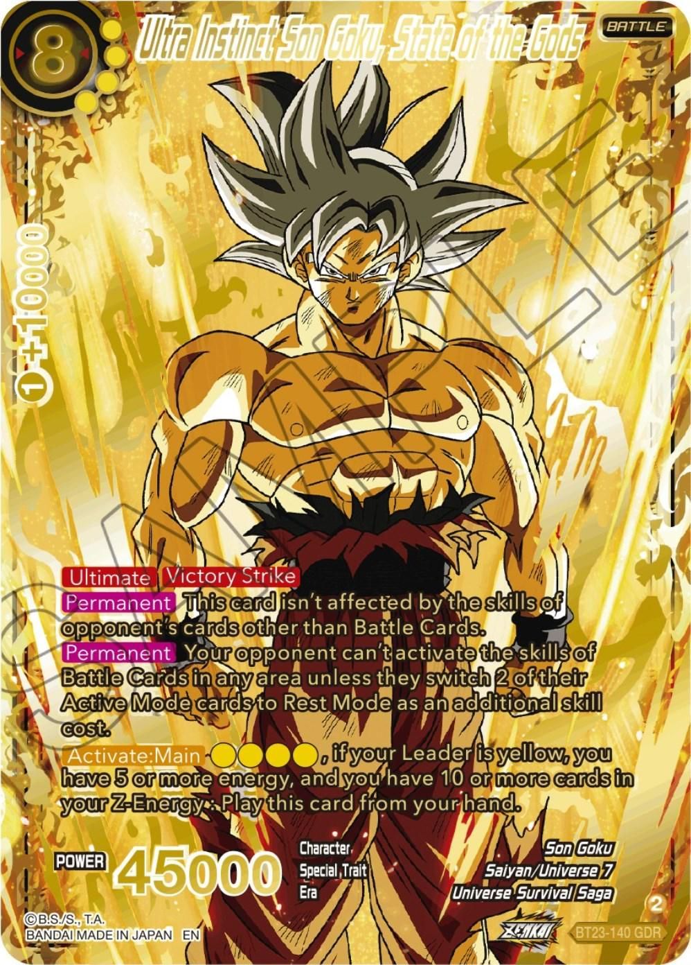 Dragon Ball Super Card Game: Premium Pack Set 14 - Perfect Combination PP14