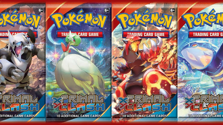POKÉMON TCG: XY Primal Clash Boosterpacks (Art Set)