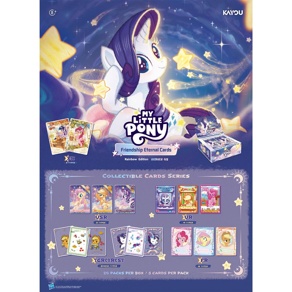 My Little Pony: Friendship Eternal – Rainbow Edition Booster Packs / Booster Box (Kayou)