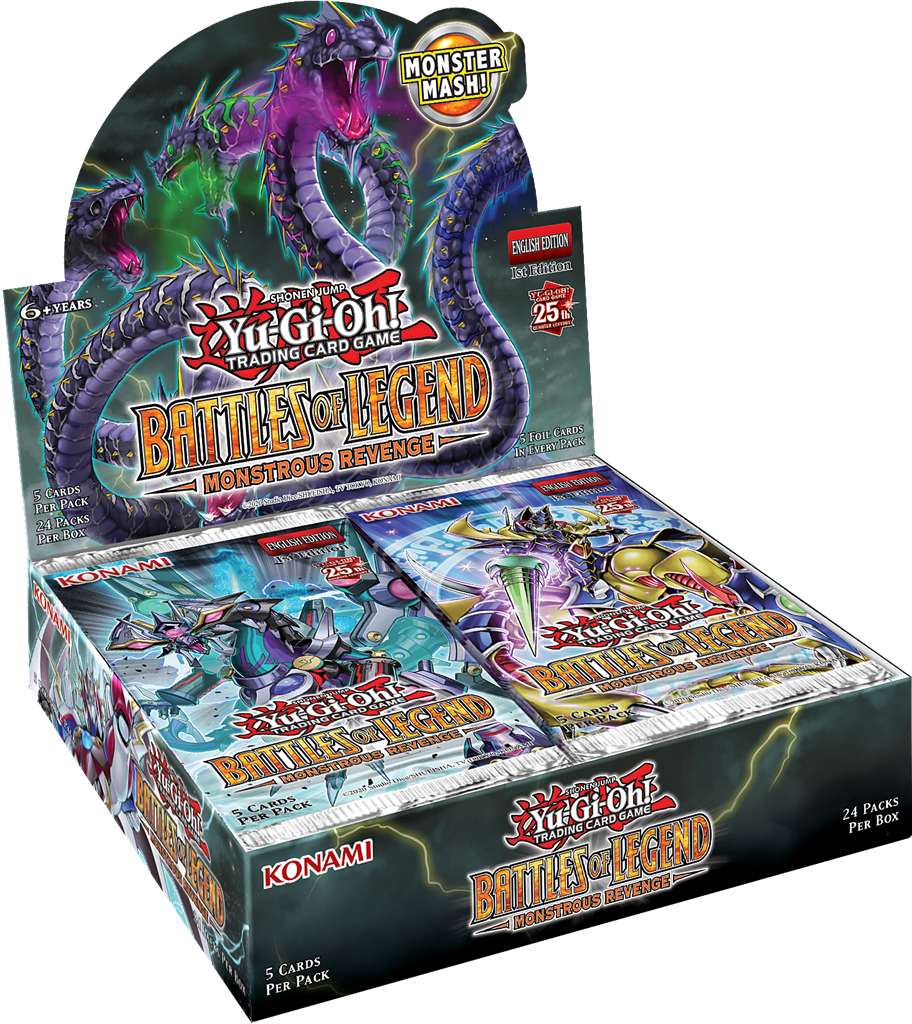 Yu-Gi-Oh! TCG: Battles of Legend: Monstrous Revenge - Booster Box 