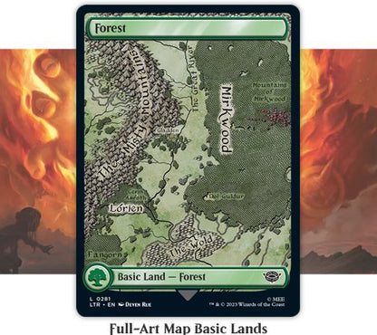 Magic the Gathering: Draft Boosterbox Lord of the Rings: Tales of Middle-earth (incl. foil box topper)