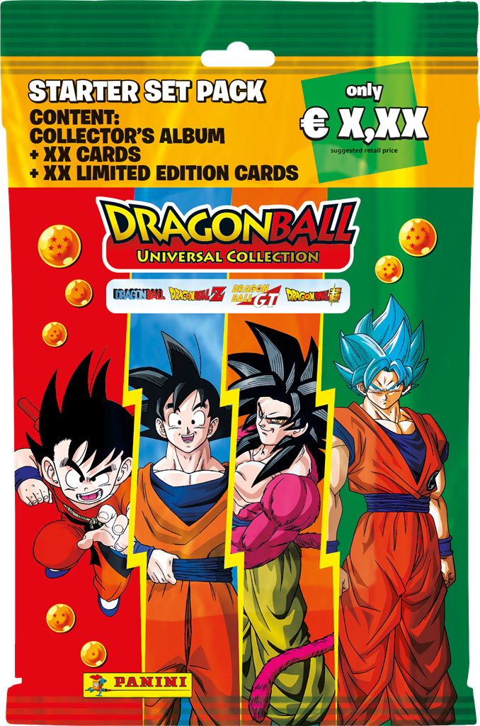 Dragon Ball Universal TC Starter Pack – Panini