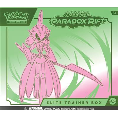 Pokémon TCG: Scarlet & Violet Paradox Rift Elite Trainer Box (Iron Valiant)