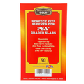 Cardboard Gold Perfect Fit Sleeves for PSA Graded Cards/Slabs (50 stuks)