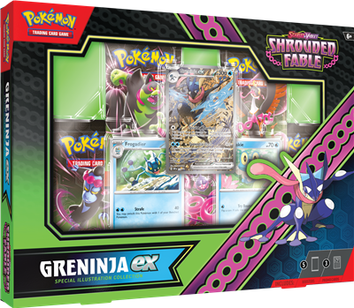 Pokémon TCG: Scarlet & Violet Shrouded Fable Illustration Collection - Greninja