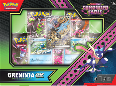 Pokémon TCG: Scarlet & Violet Shrouded Fable Illustration Collection - Greninja