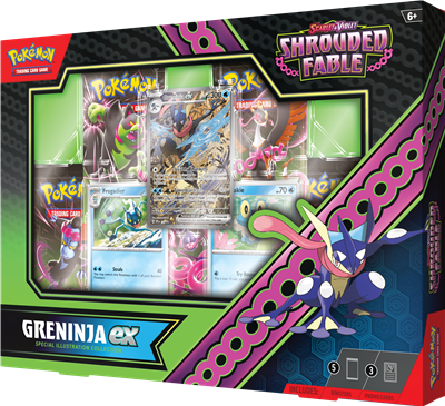 Pokémon TCG: Scarlet & Violet Shrouded Fable Illustration Collection - Greninja