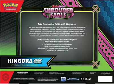 Pokémon TCG: Scarlet & Violet Shrouded Fable Illustration Collection - Greninja