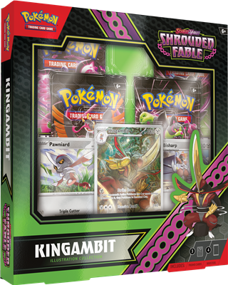 Pokémon TCG: Scarlet & Violet Shrouded Fable Illustration Collection Kingambit
