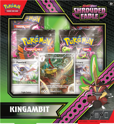 Pokémon TCG: Scarlet & Violet Shrouded Fable Illustration Collection Kingambit