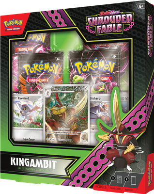 Pokémon TCG: Scarlet & Violet Shrouded Fable Illustration Collection Kingambit