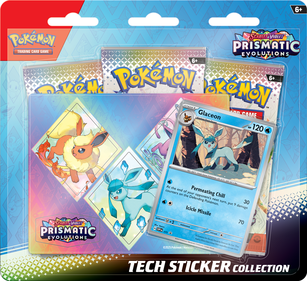 Pokémon TCG: Prismatic Evolutions Tech Sticker Blister