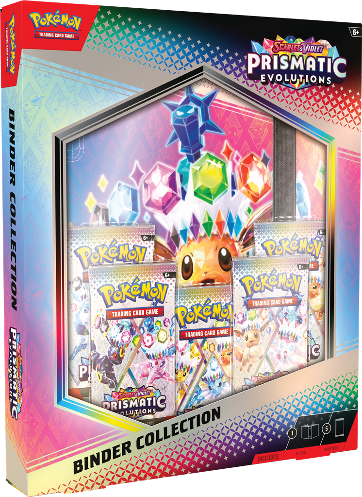 Pokémon TCG: Prismatic Evolutions Binder Collection box
