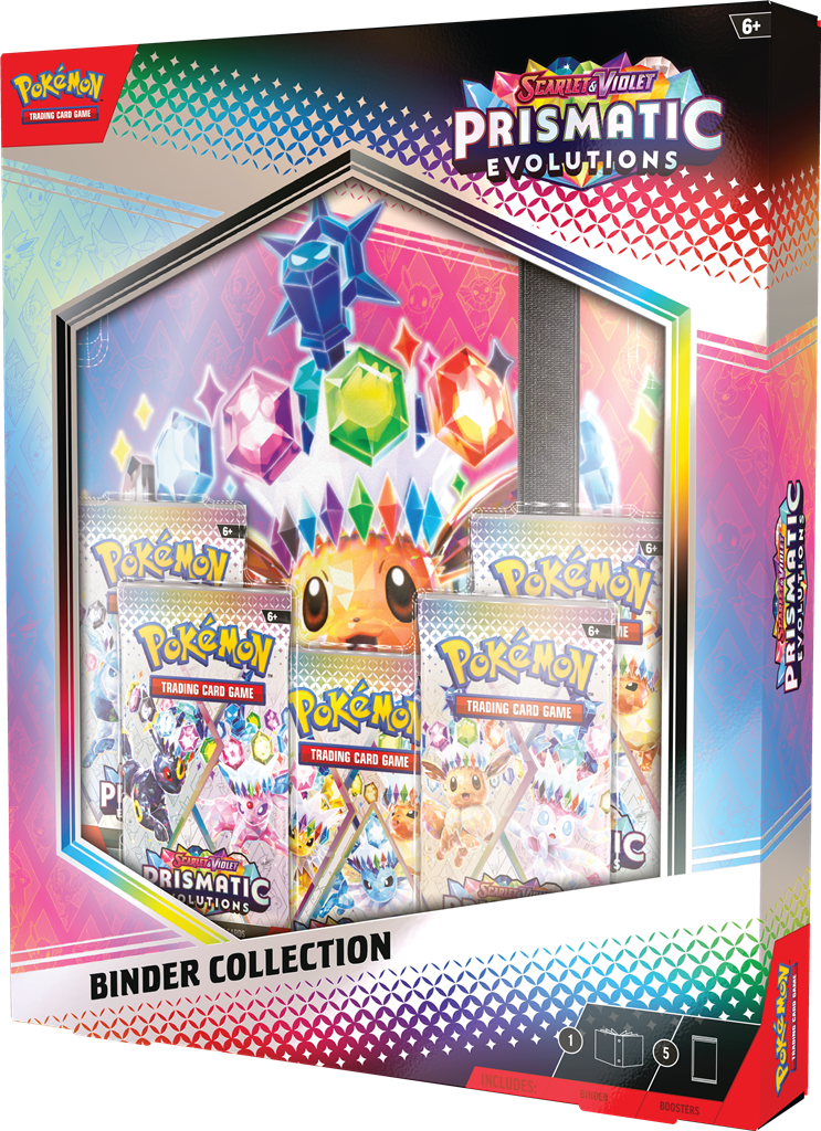 Pokémon TCG: Prismatic Evolutions Binder Collection box