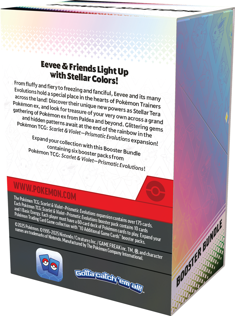 Pokémon TCG: Prismatic Evolutions Booster Bundle