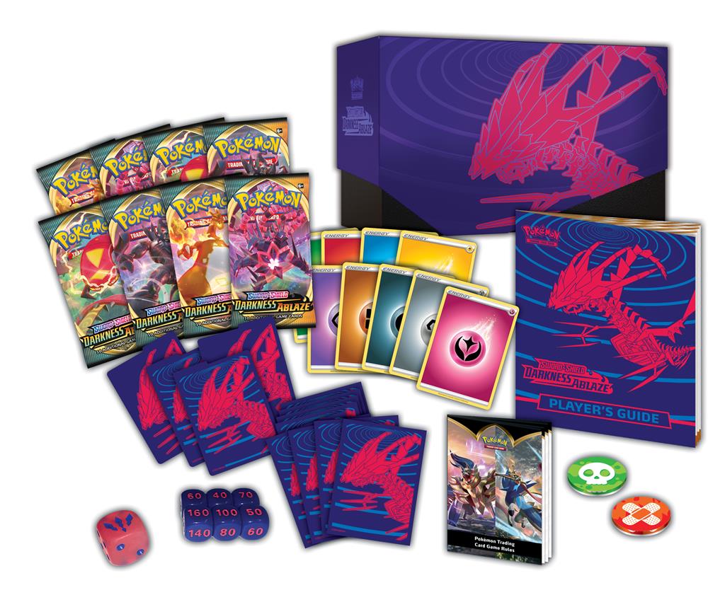 Pokémon TCG:  Sword & Shield Darkness Ablaze Elite Trainer Box