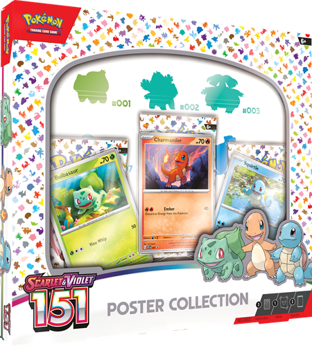 Pokémon TCG: Scarlet & Violet 151 Poster Collection Box