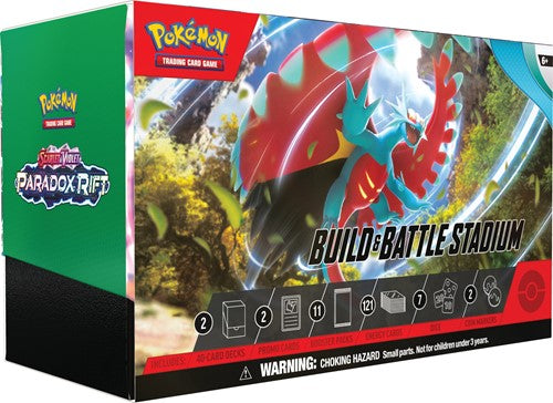 Pokemon - Scarlet & Violet Paradox Rift Build & Battle Stadium