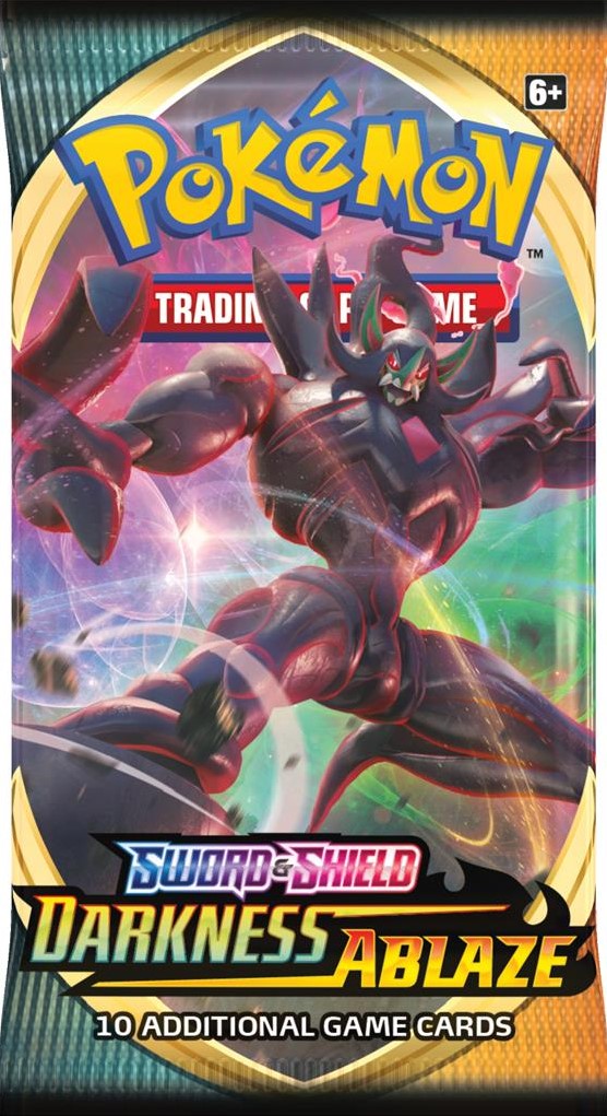 Pokemon - Sword &amp; Shield Darkness Ablaze Booster Pack 
