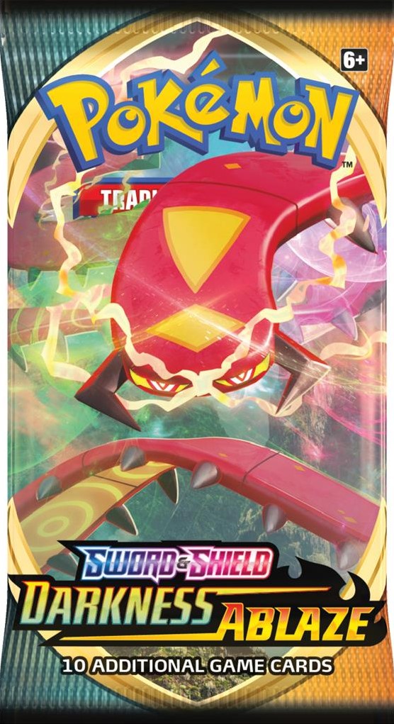 Pokemon - Sword &amp; Shield Darkness Ablaze Booster Pack 