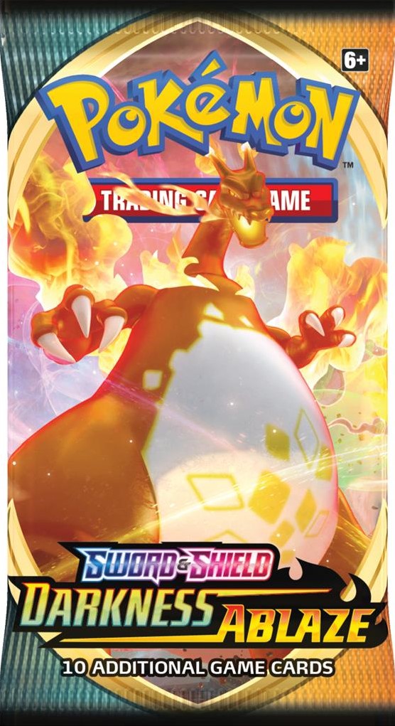 Pokemon - Sword &amp; Shield Darkness Ablaze Booster Pack 