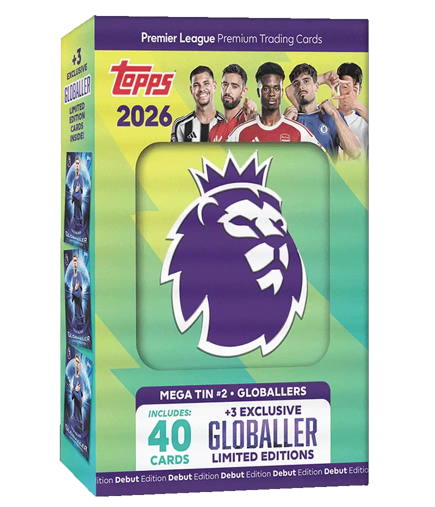 Topps - Premier League 2025/26 Trading Cards Mega Tin