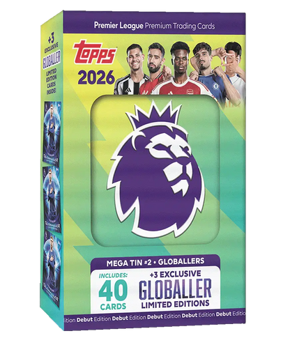 Topps - Premier League 2025/26 Trading Cards Mega Tin
