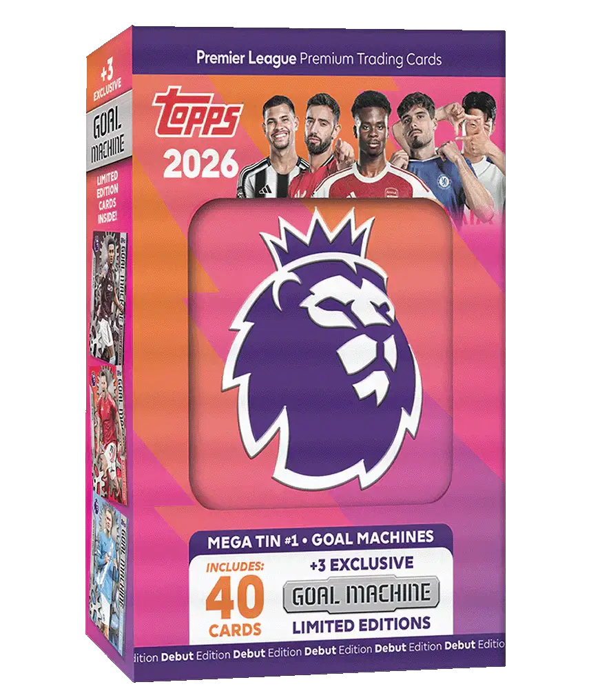 Topps - Premier League 2025/26 Trading Cards Mega Tin